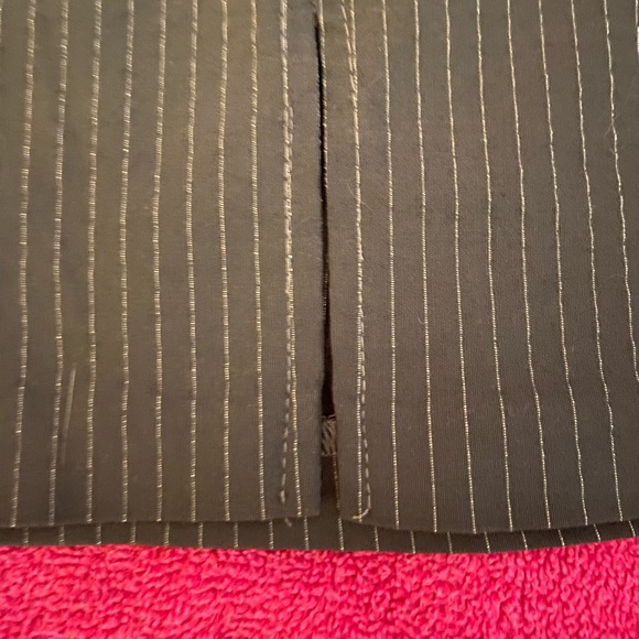 Women’s Grey Pin Stripe Mini Skirt - Picture 5 of 8